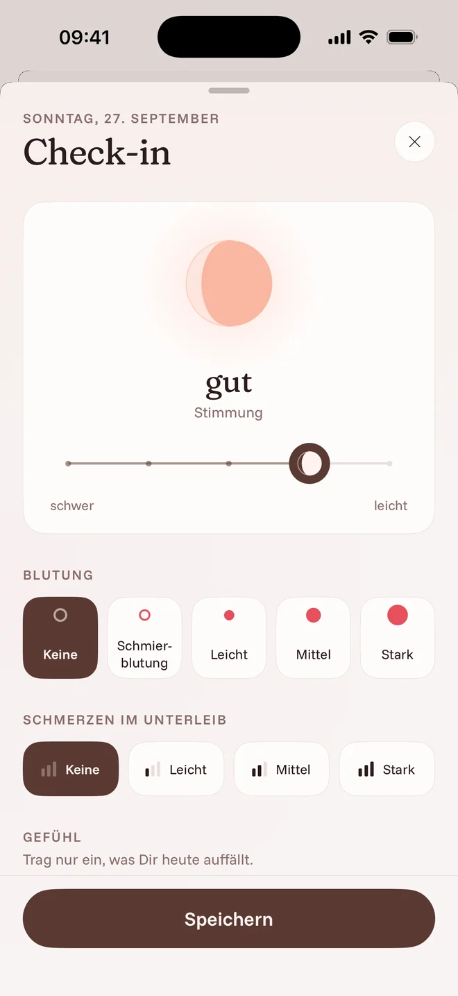 Check-in: Wie fühlst Du Dich?
